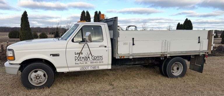 1996 Ford F-350 Flatbed Work Truck, Clean and Clear Title, NOTE: See Questionnaire Pictures for Additional Information