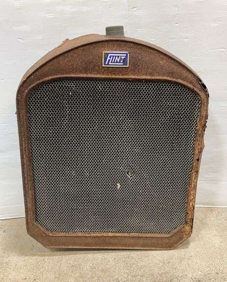 1920s Flint Automobile Radiator Manufactured by the Flint Motors ...