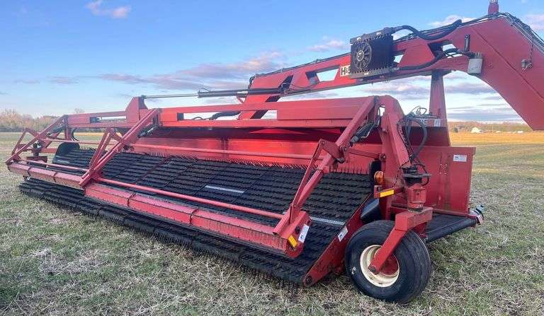 H&S 30' Hay Merger Continuous, Model WMCH30, Ser. No. 703004, 1000 PTO, Sells with Lots of Extra Parts