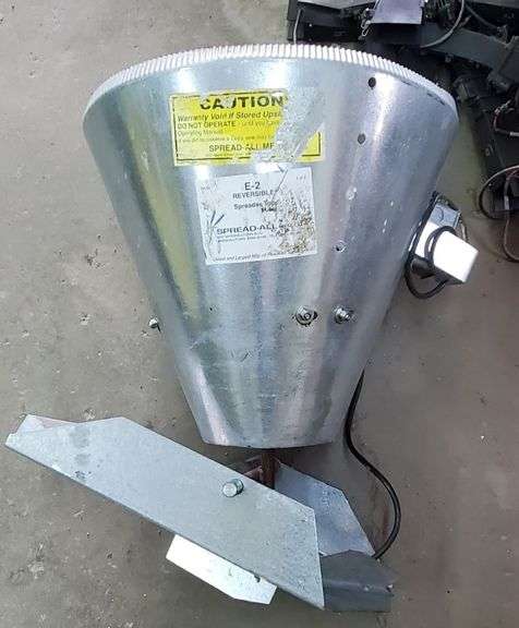 This item Selling ABSOLUTE! ~~~ Spread-All Mfg. Co. E-2 Reversible Grain Spreader with Instruction Book