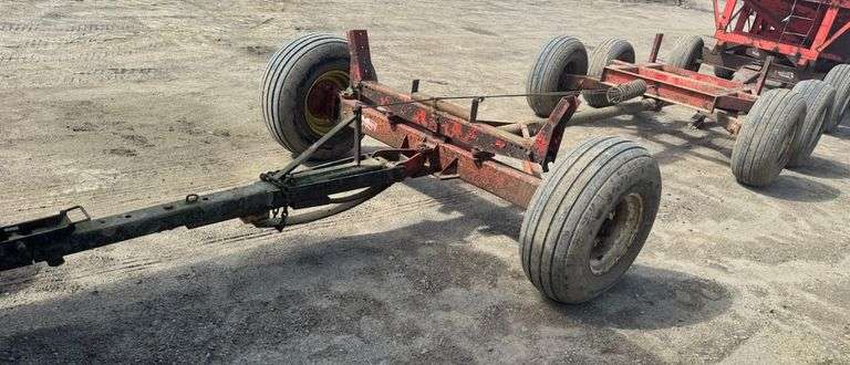 Knowles 12-Ton Tandem Running Gear, Decent Overall Condition, Tows Well, Decent Rubber, NOTE: No Sunday Pick-Up