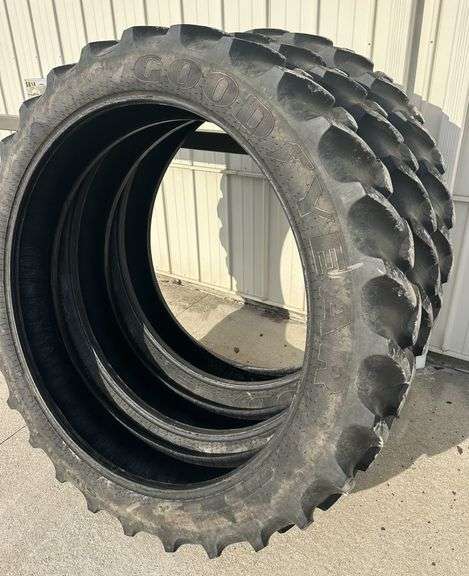 This item Selling ABSOLUTE! ~~~ (3)-Goodyear Tires, 320/90R54, R-1W Super Traction Radial, 30-40% Tread