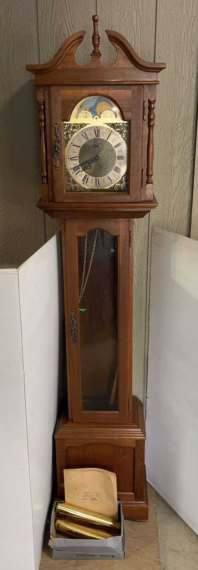 Emperor Made in Germany Model 120 Series Grandfather Clock with