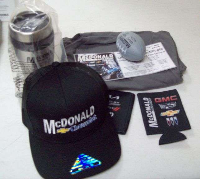 Gift Certificate for an Oil Change, T-Shirt, Hat, Coffee Mug, and More