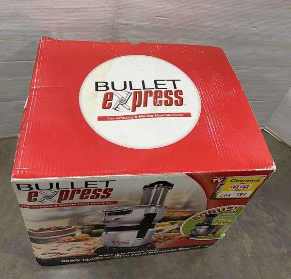 Bullet Express All-in-One Kitchen Meal Machine with Many Attachments ...