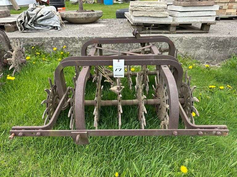Rotary Hoe Section, 36" wide