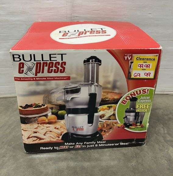 Bullet Express All-in-One Kitchen Meal Machine with Many Attachments ...