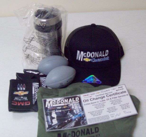 Gift Certificate for an Oil change, T-Shirt, Hat, Coffee Mug, and More