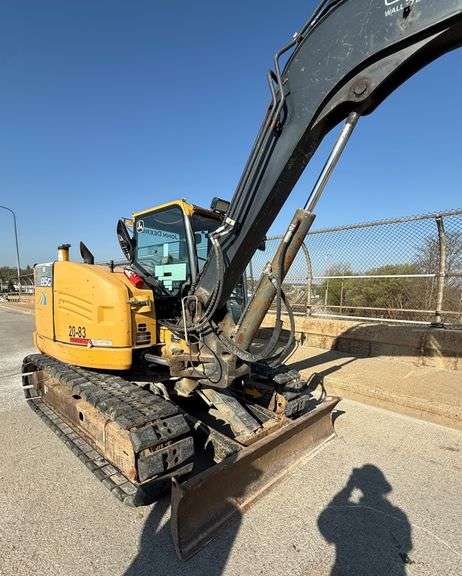 2015 John Deere 85G, (4,474 Hours), Mini Heavy Rubber Tracks, Serial No ...