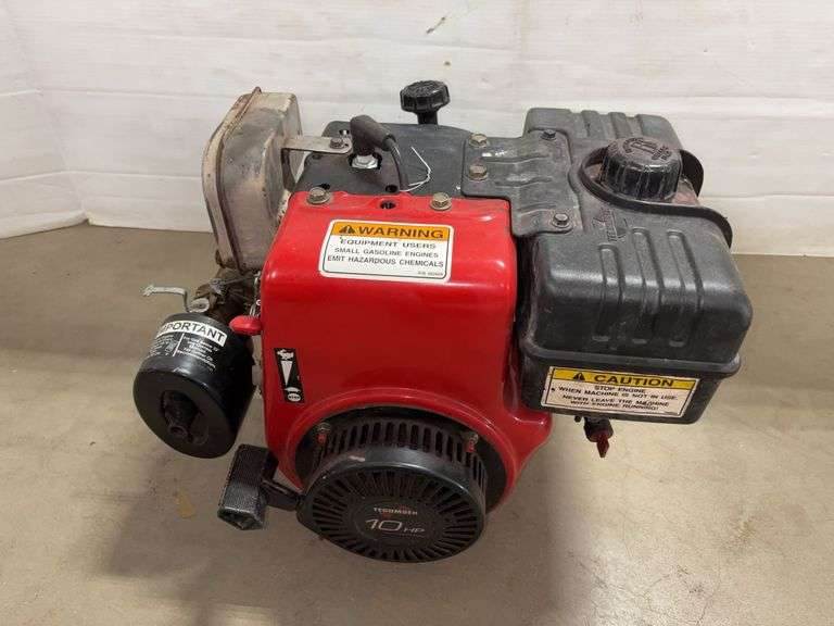 Tecumseh 10 HP Engine - Albrecht Auction Service