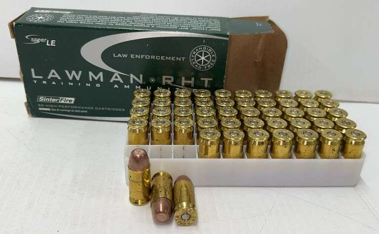 Speer LE .45 ACP 155g Frangible Clean Fire Training Ammo, TN351