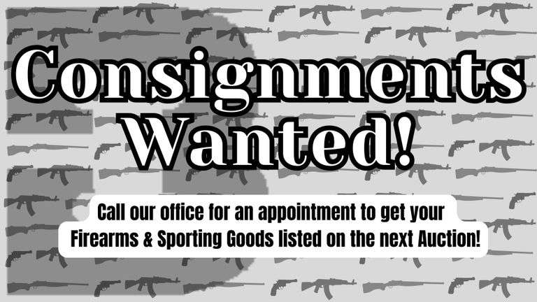 July 21st (Tuesday) Firearm and Sporting Goods Online Auction
