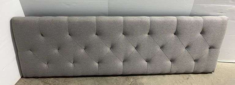 Queen Headboard, Diamond Tufting, Includes Mounting Hardware in Pouch