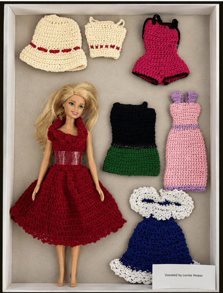 Barbie with Crocheted Outfits