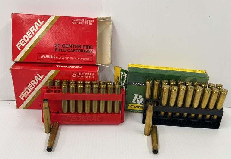 (3) Boxes of .30-06 Primed Brass, 60 Count, Ready for Reloading, TN391