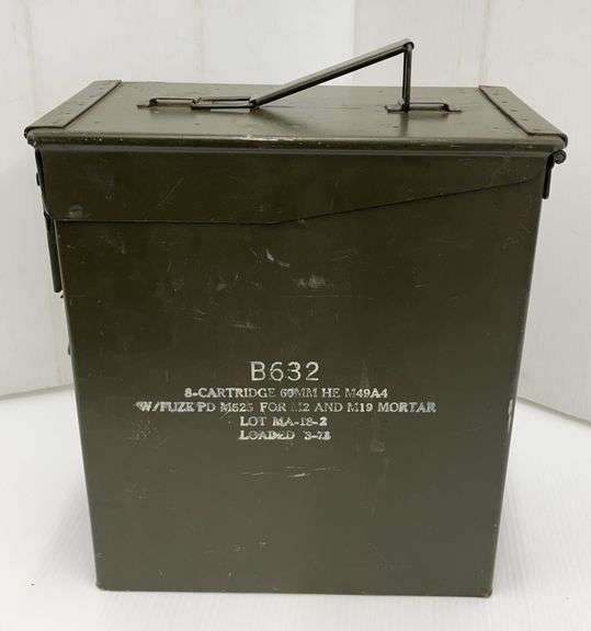Comm Mortar Ammo Can, No Dents, TN202