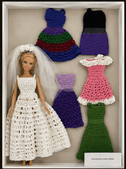 Barbie with Crocheted Outfits