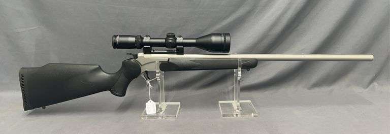 T/C Encore Stainless, .300 Win. Mag., with Burris 4 1/2x14 A.O. Scope, TN01087
