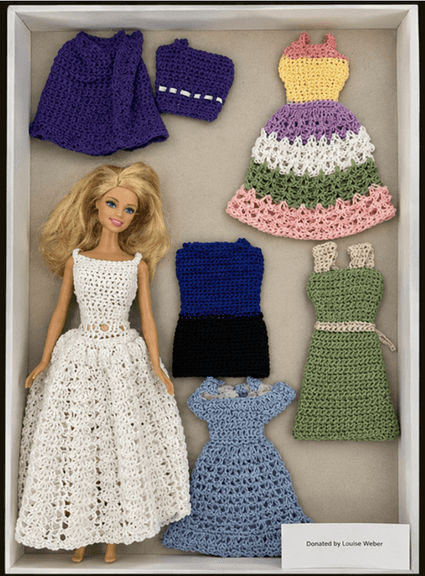 Barbie with Crocheted Outfits