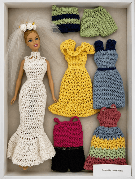 Barbie with Crocheted Outfits