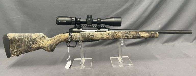 Savage 110 HTR, .350 Legend, with Vortex Crossfire Scope, Box and all Paperwork, Spacers for Youth to Adult, TN01088