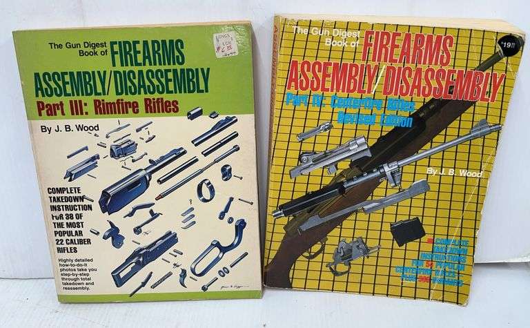 Firearms Assembly/Disassembly Rimfire Rifles Book 1980; Part IV Centerfire Rifles Book 1980, TN366