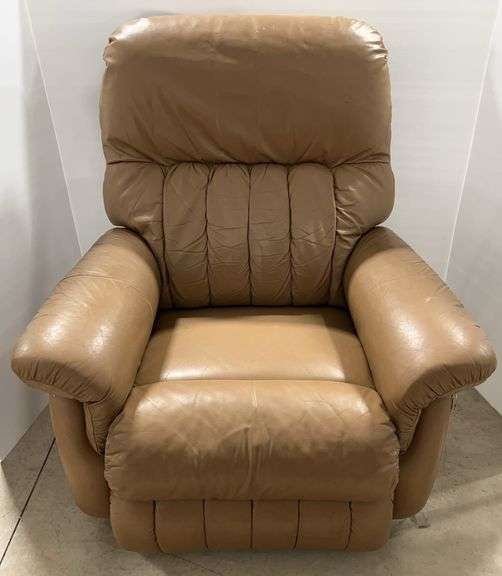 Original La-Z-Boy Recliner, Leather Top