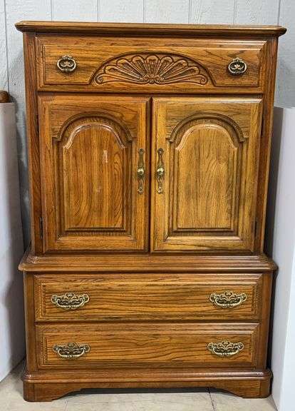 Sumter Cabinet Co. Tall Wooden Dresser