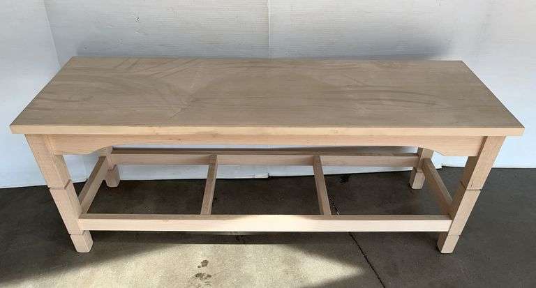 New Solid Maple Bench, Would Work Well with a Dining Table