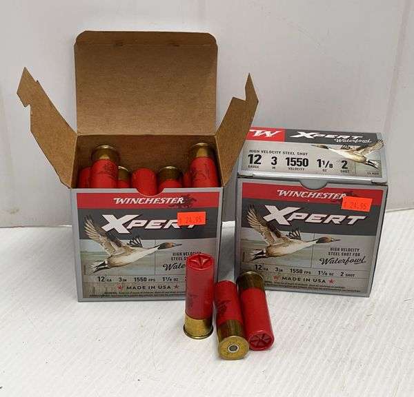 (50) Rounds Winchester Xpert 12 ga. 3" 1 1/2 oz. No. 2 Shot Waterfowl Loads, TN665