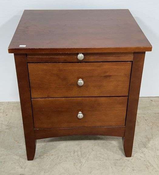 Small Wooden Nightstand