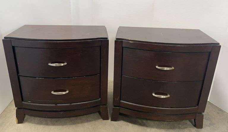 Pair of Avalon by Liberty Furniture 2-Drawer Nightstands