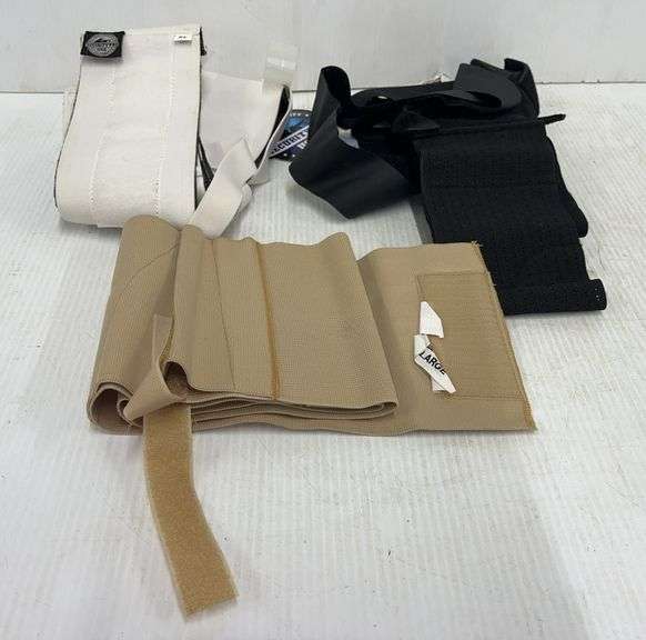 (3) Belly Band Holsters, 1 Large, 2 X-Large, TN501