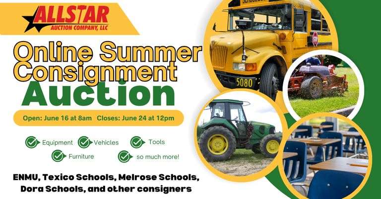 ONLINE SUMMER CONSIGNMENT AUCTION