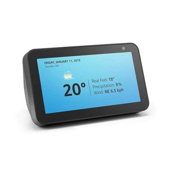 Dispositif Amazon Echo Show 5 Anthracite 53-018750 - Rona