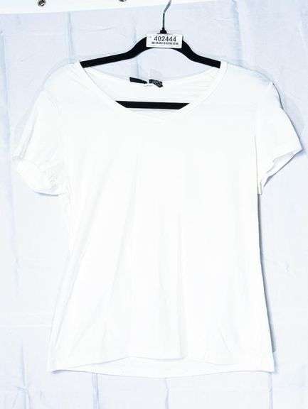 White Stretch Shirt Size M