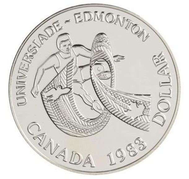 Canada 1983 Silver Dollar BU