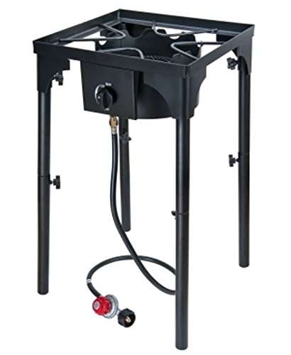 Alpine High Pressure Burner Cast Iron 16"x16"x38.5" W/20PSI "CSA"gas Regulator & Hose