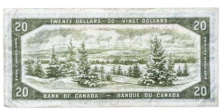 Bank of Canada, 1954 $20 VF20