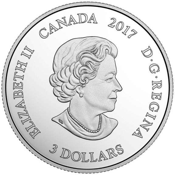 RCM 2017 Fine Pure Silver $3 Coin Zodiac Virgo