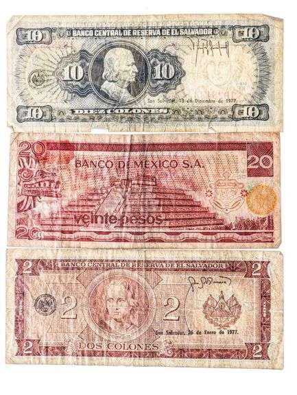 Group of 3 Mexico Notes