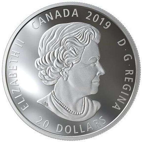 1 oz. Pure Silver Coloured Coin - Murano Holiday Wreath - Mintage: 5,000 (2019)
