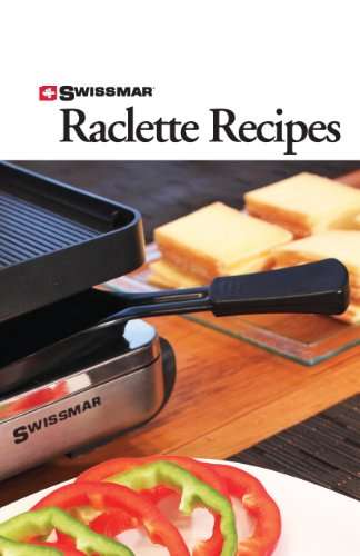 Swissmar KF-77480 4 Person Raclette with Reversible Grill/Griddle Plate, Black