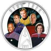 2017 $30 S TREK FIVE CAPTAINS