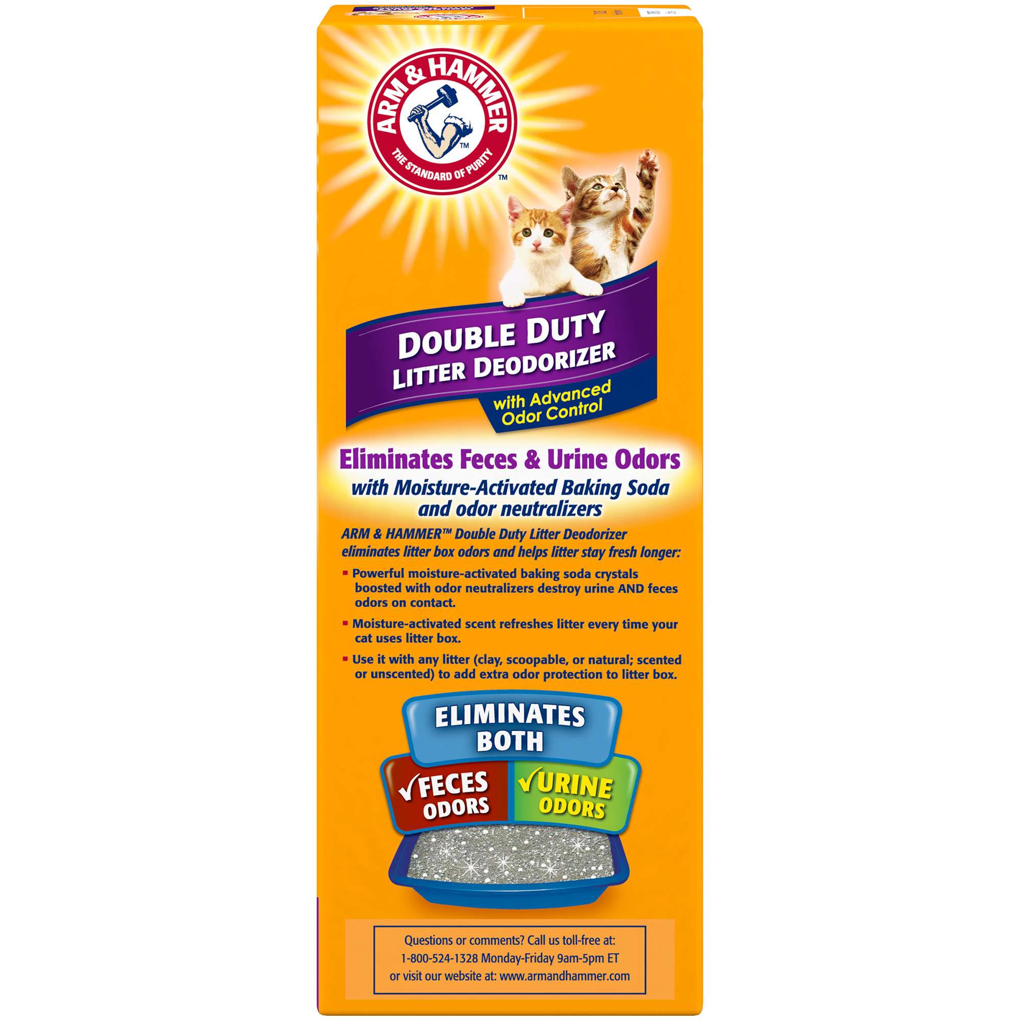 Arm & Hammer Deodorizer Double Duty Cat Litter, 30 Oz.