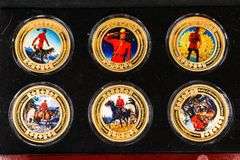 Bradford Exchange - RCMP 24kt Gold Plated  10 Proof Coin Collection (Non Monetary) Issue -$599.95