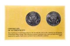 2018 JFK Mint Mark Collection Denv & Phil Mint