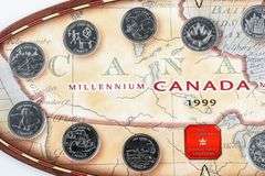 RCM 1999/2000 Official Release Millennium Coin Displays -Folio