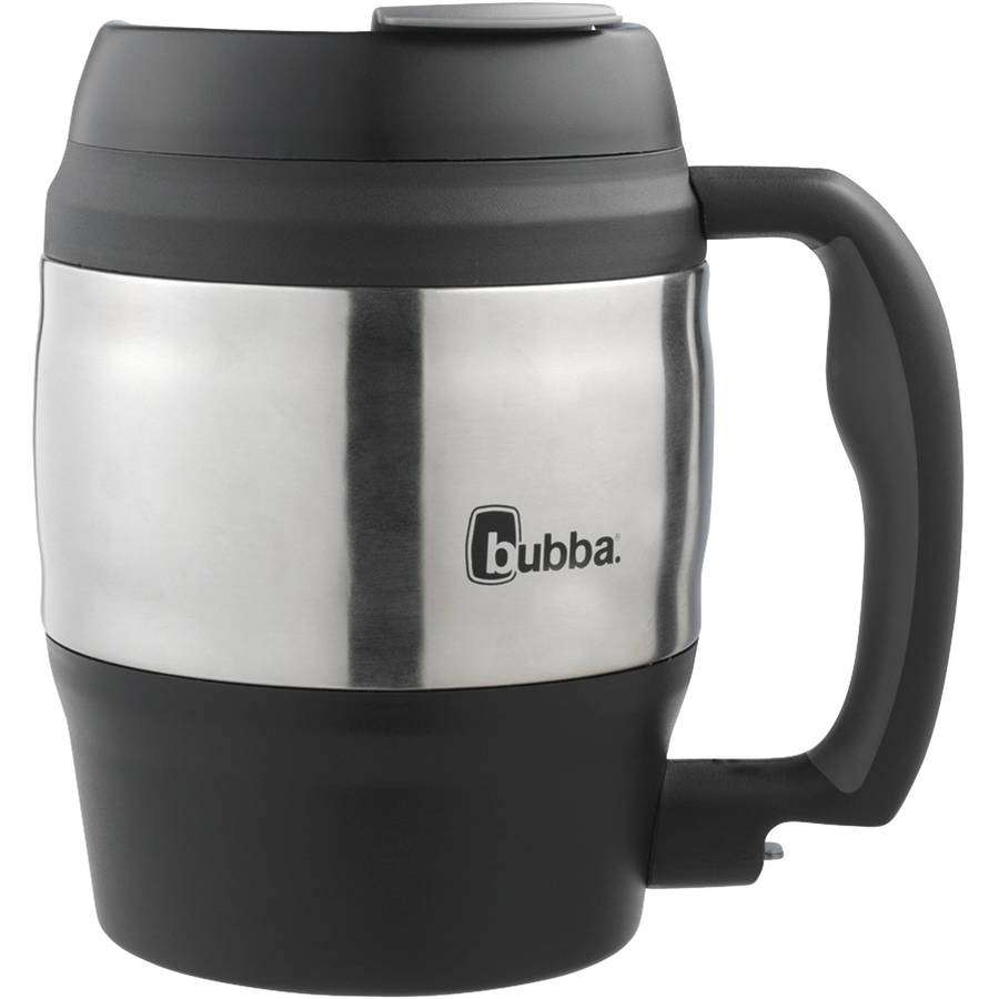 52 Oz Desk Black/Silver BPA Free Mug