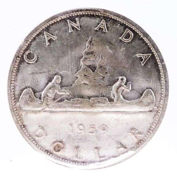 Canada, Silver Dollar MS63 ICCS